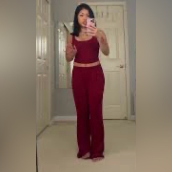 SKIMS Pants - NWT SKIMS Soft Lounge Pants in size Medium and XS in Brick Red